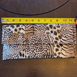 Leopard Print Clutch